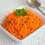Homemade Carrot Salad withCoriander photo