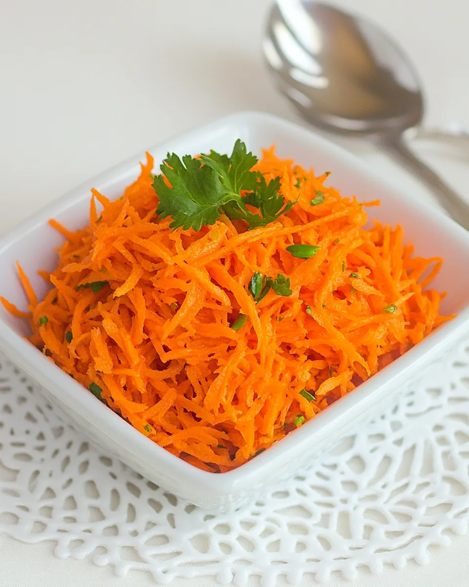 Homemade Carrot Salad withCoriander photo