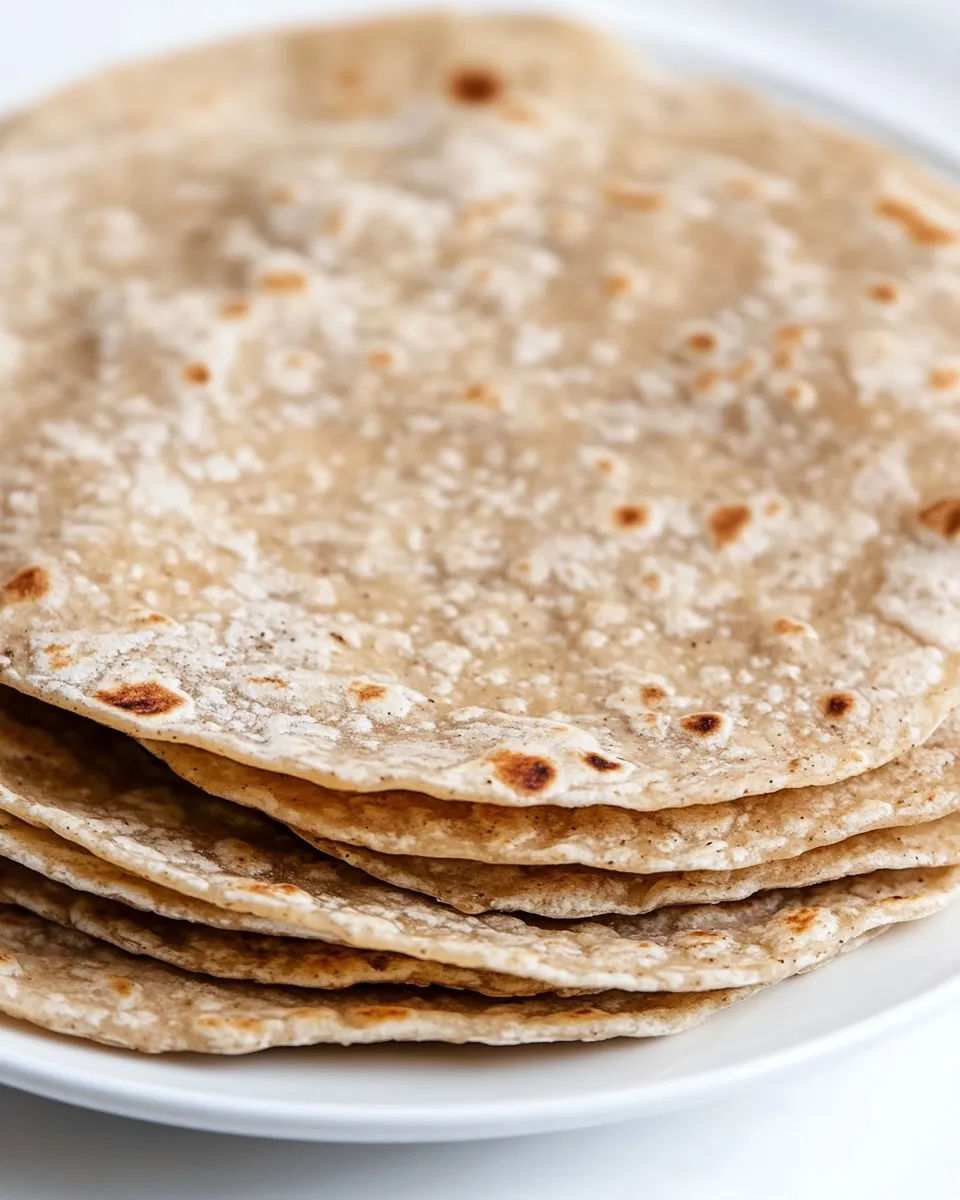 Easy Chapati (Indian Flat Bread) recipe photo