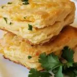 Homemade Cheddar Cheese Biscuits with Cilantro recipe photo