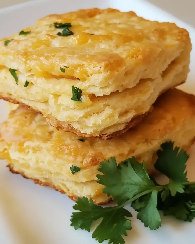 Homemade Cheddar Cheese Biscuits with Cilantro recipe photo