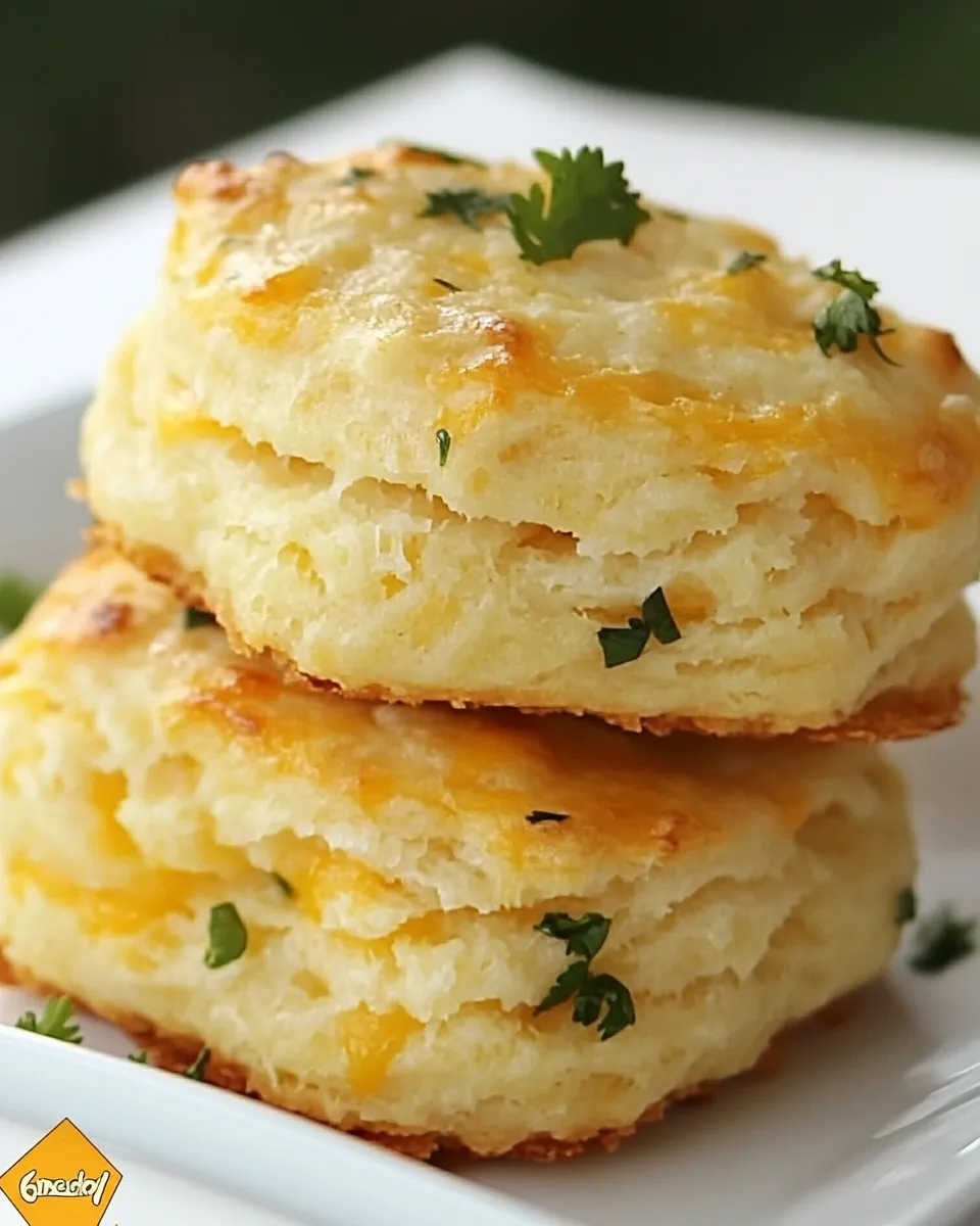 Easy Cheddar Cheese Biscuits with Cilantro food shot