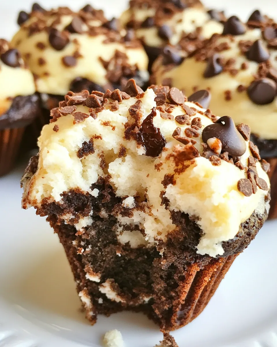 Easy Cheesecake Chocolate Chip Muffins recipe photo