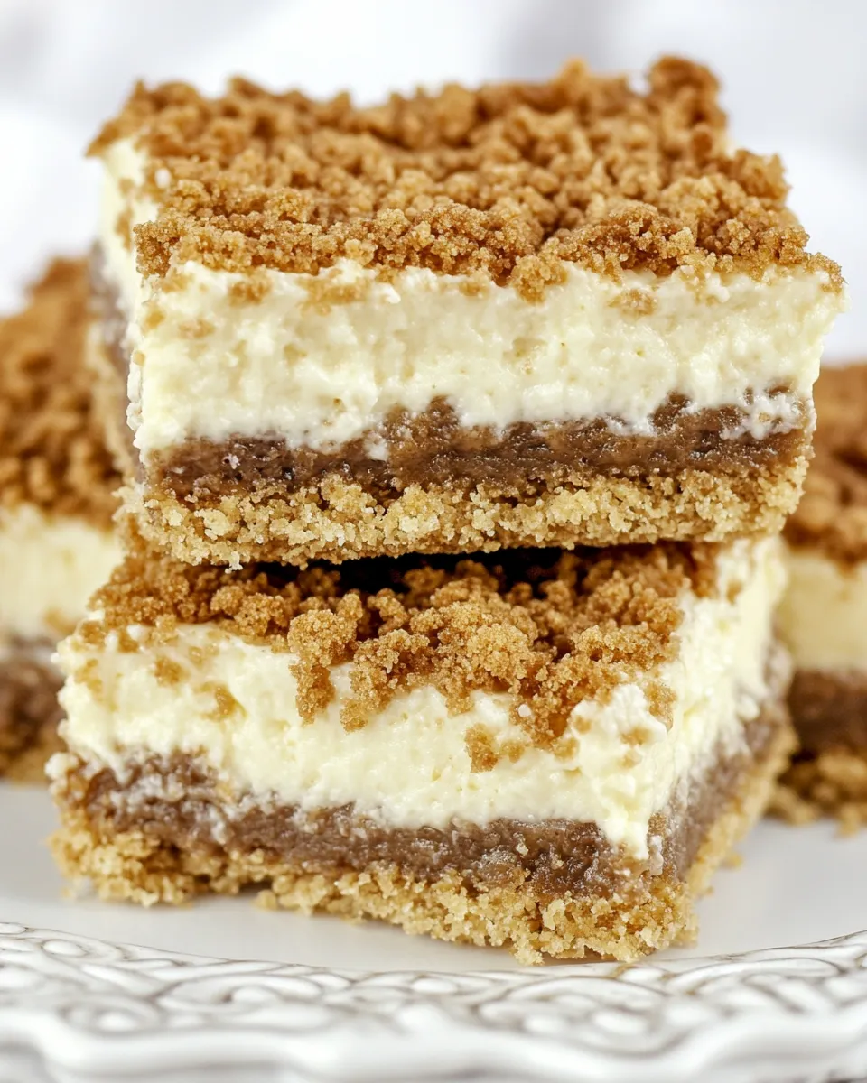 Delicious Cheesecake Squares shot