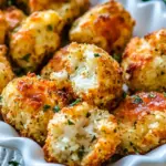 Homemade Cheesy Cauliflower Tots photo