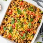 Easy Cheesy Taco Rice photo