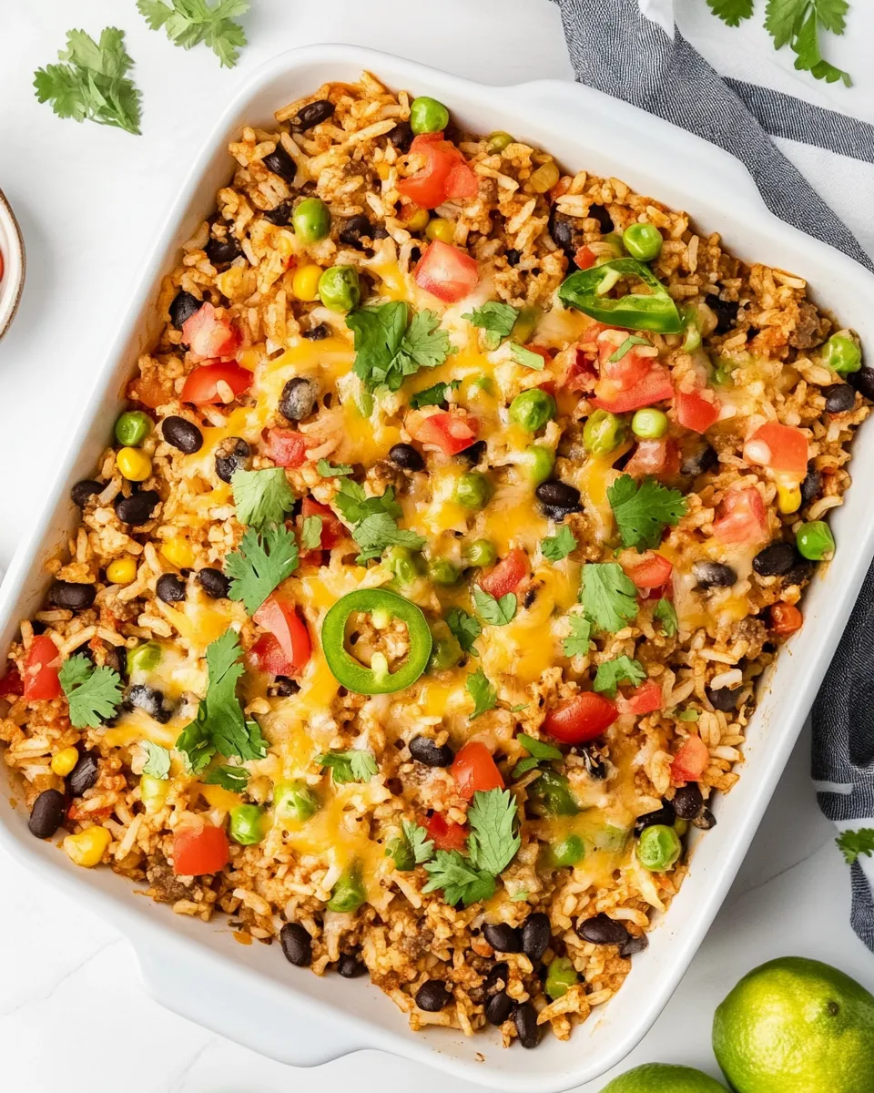 Easy Cheesy Taco Rice photo