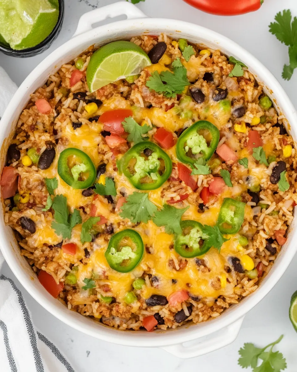Homemade Cheesy Taco Rice recipe photo