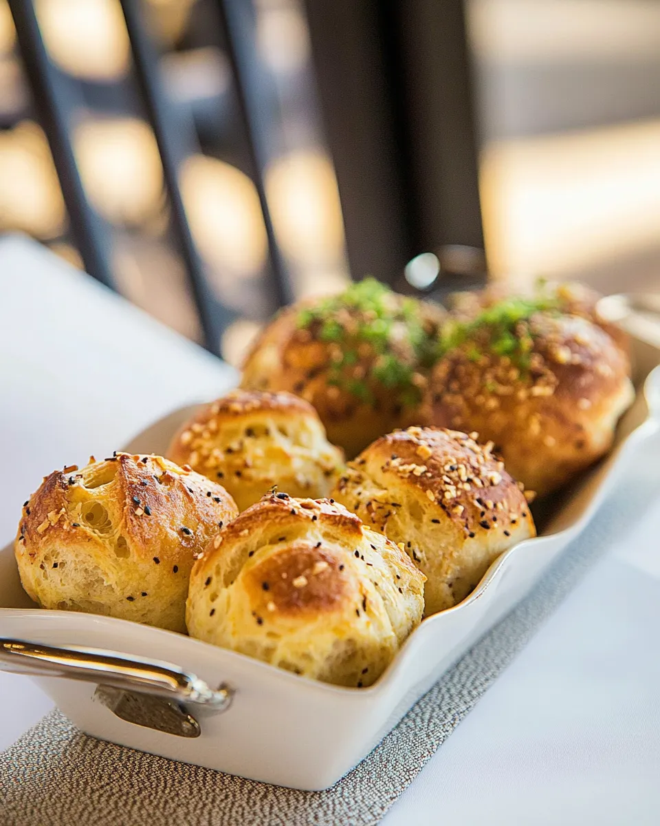 Tasty Cheesy brioche rolls from Angama Mara shot