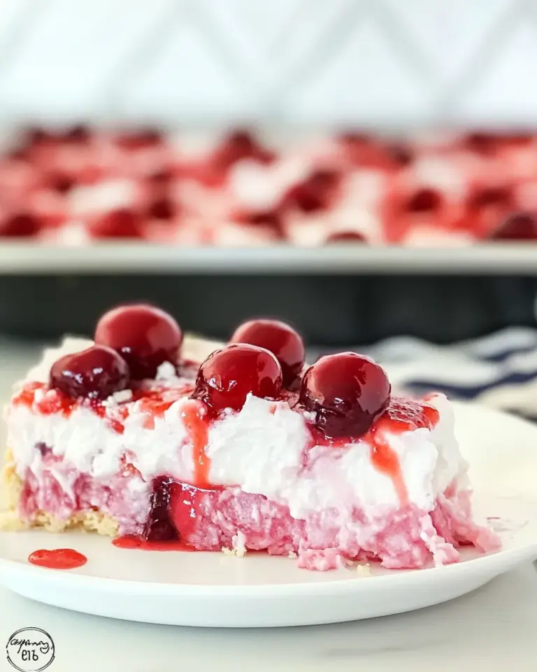 Homemade Cherry Ripe Slice photo