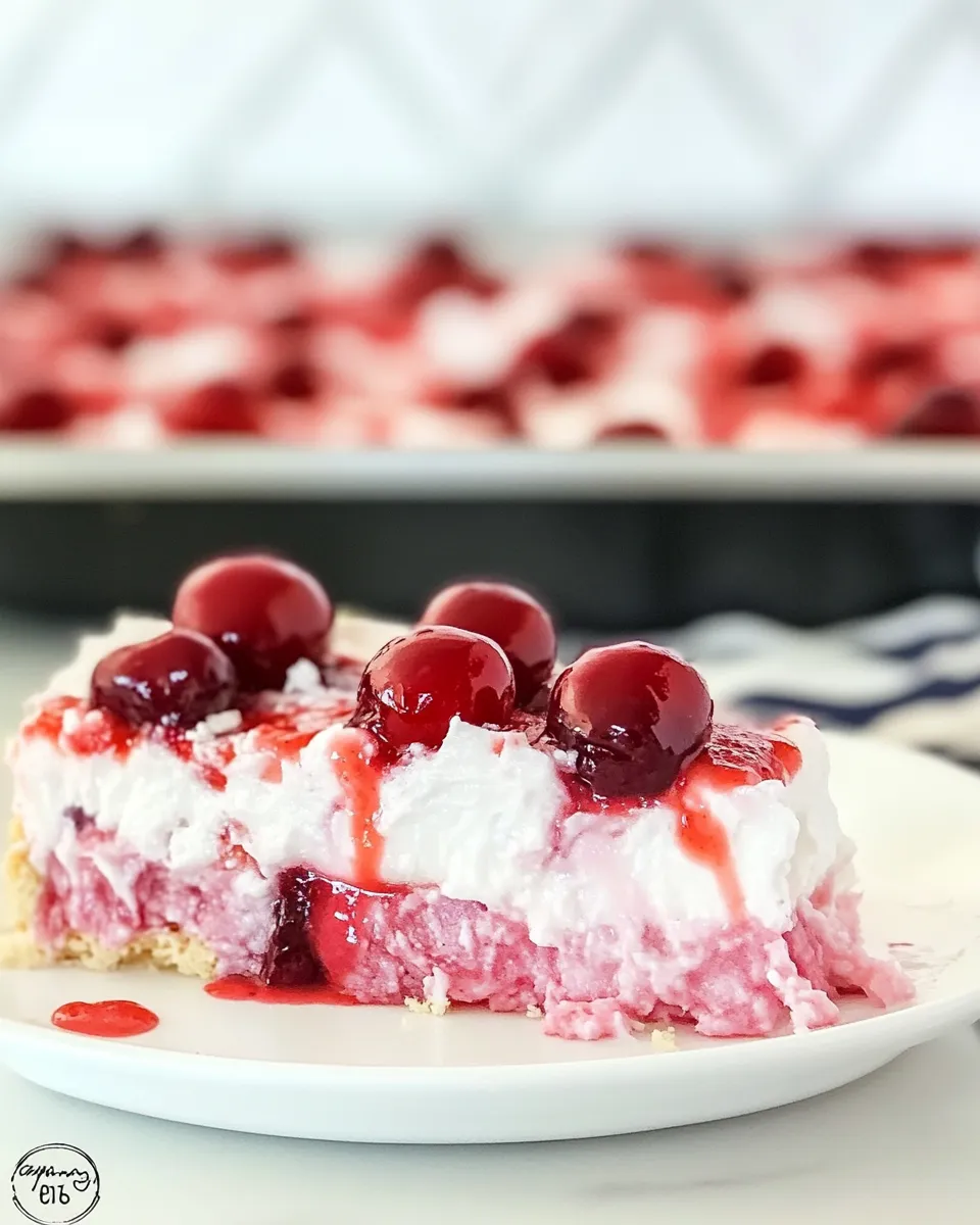 Homemade Cherry Ripe Slice photo