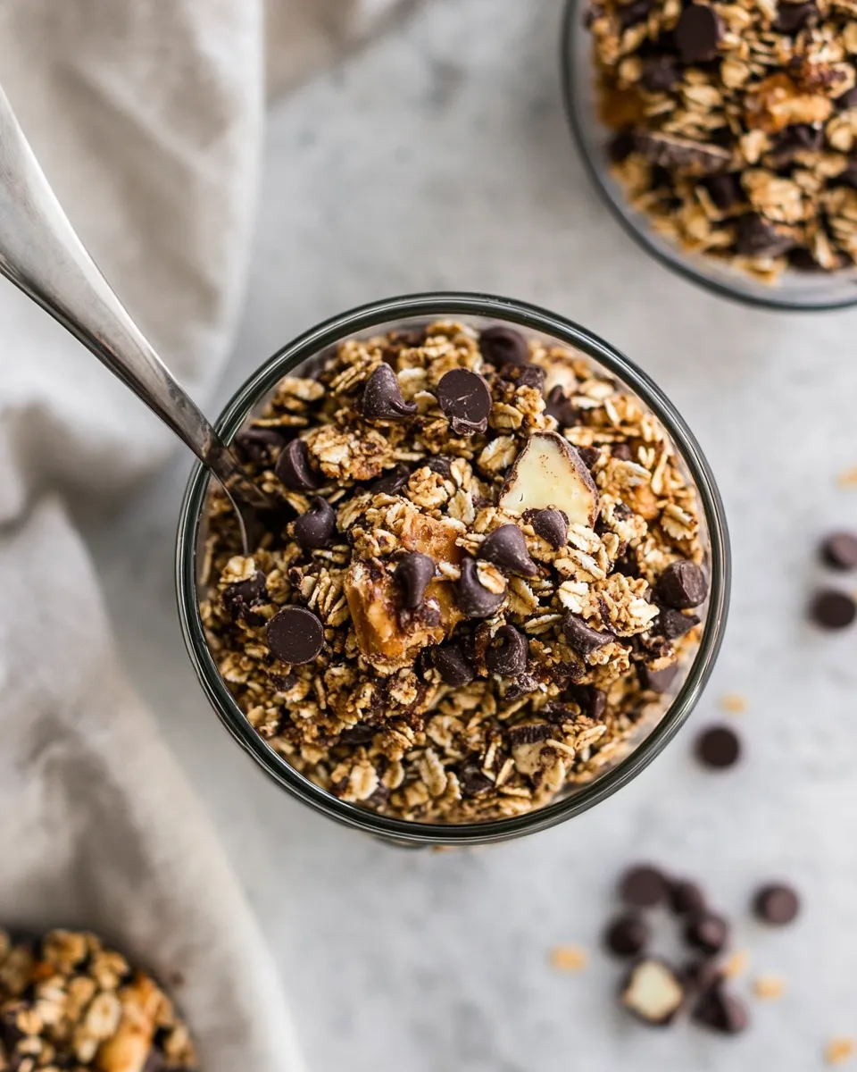 Best Chewy Chocolate Chip Cookie Granola. photo
