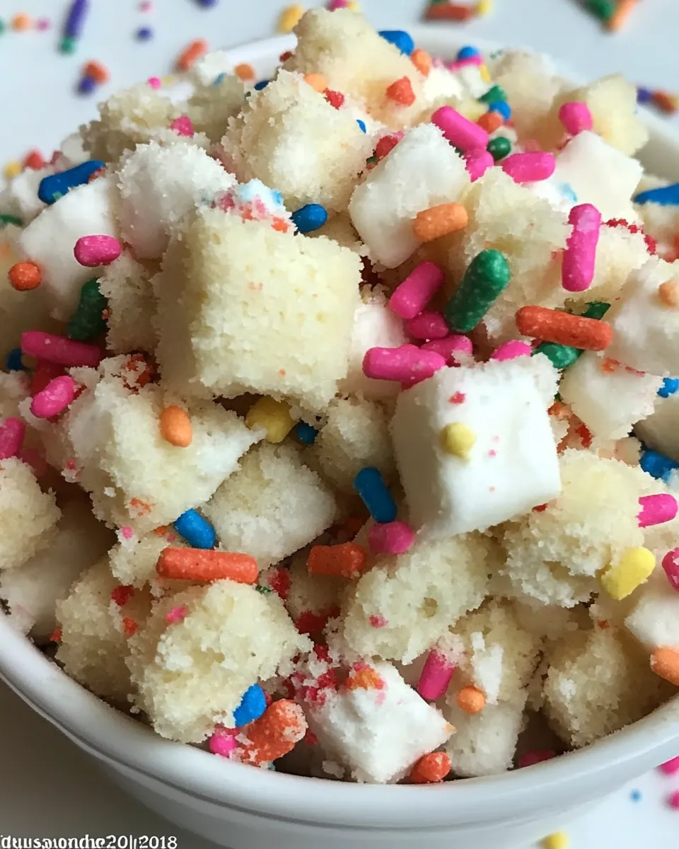 Delicious Chex Funfetti Cake Batter Buddies image