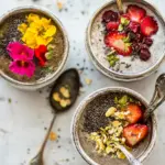 Homemade Chia Pudding 3 Ways. photo