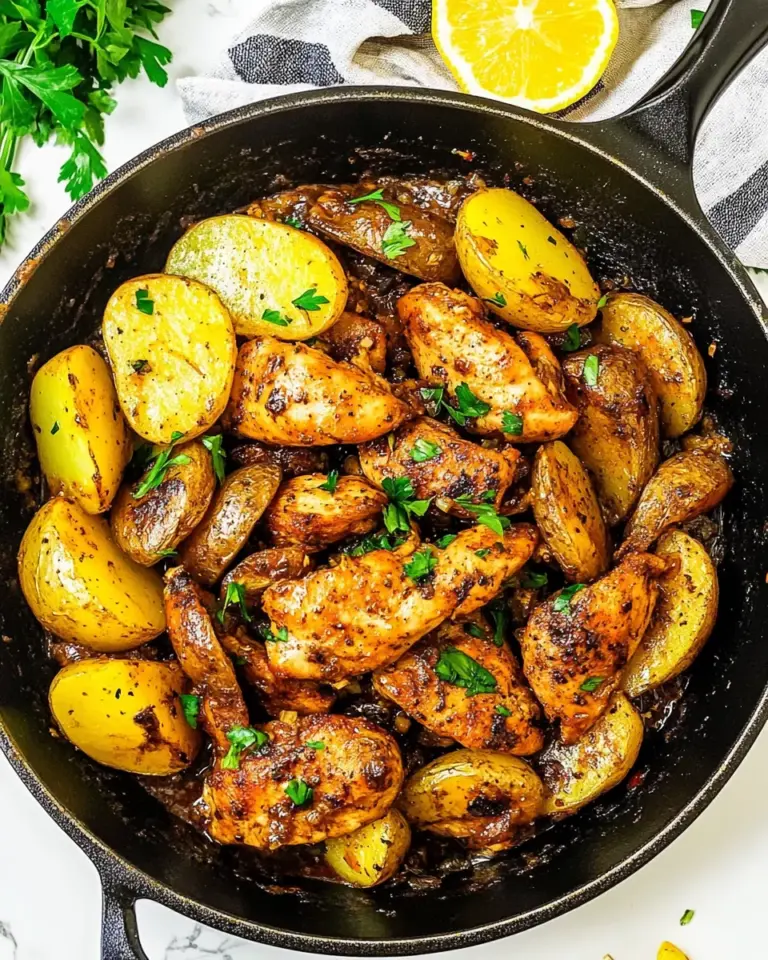 Homemade Chicken And Potato Skillet photo