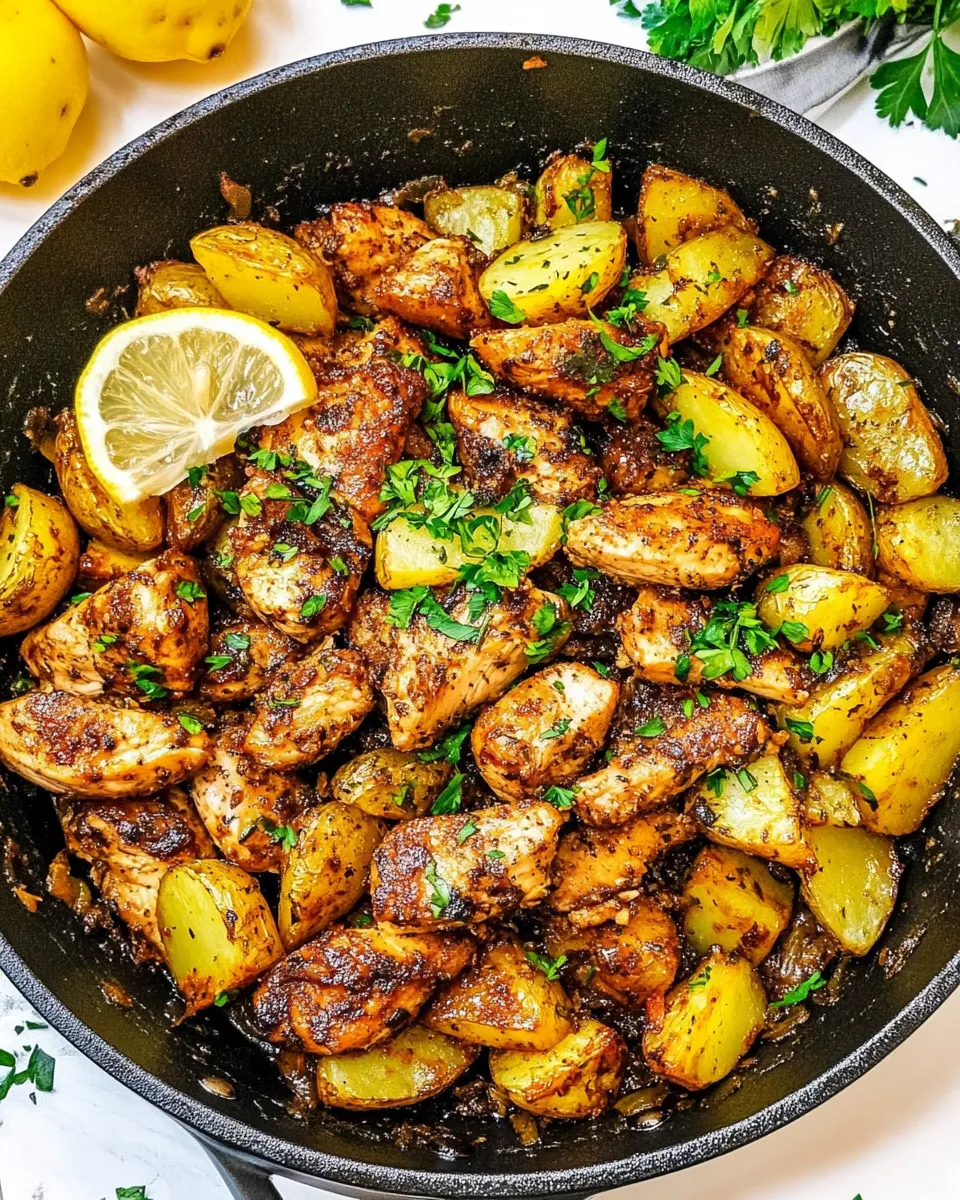Classic Chicken And Potato Skillet image