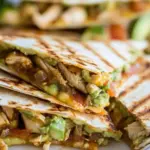 Homemade Chicken Avocado Quesadillas photo