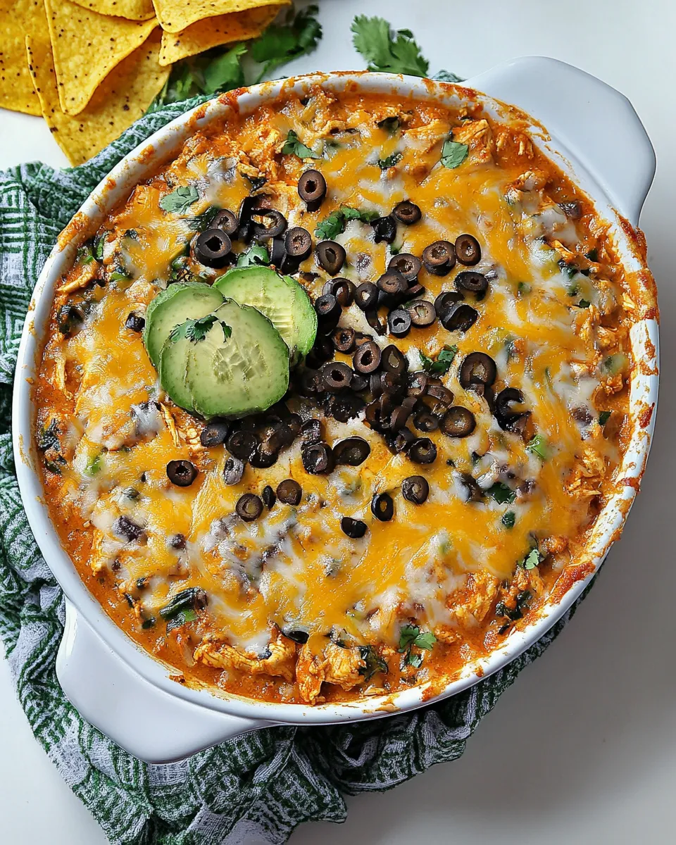 Homemade Chicken Burrito Dip photo