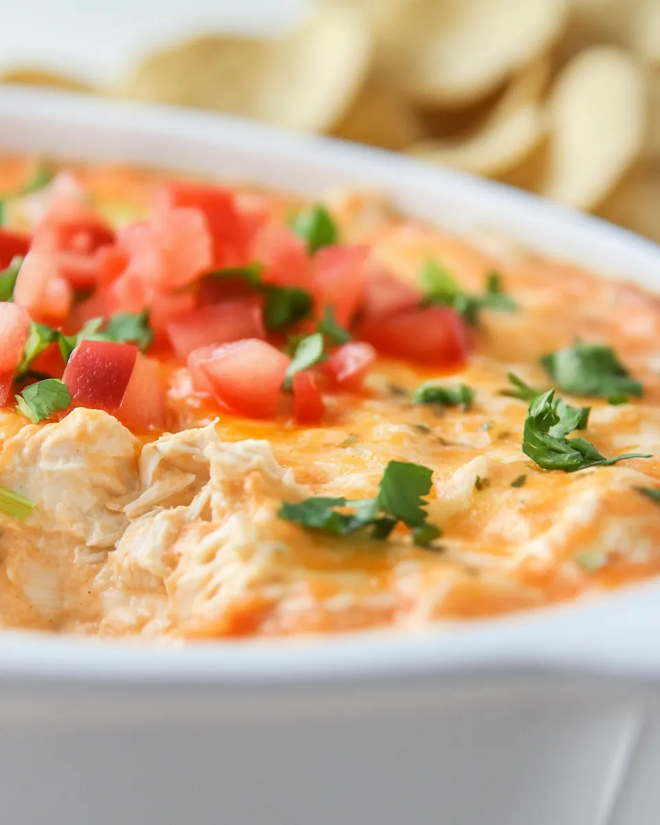 Homemade Chicken Nacho Dip photo