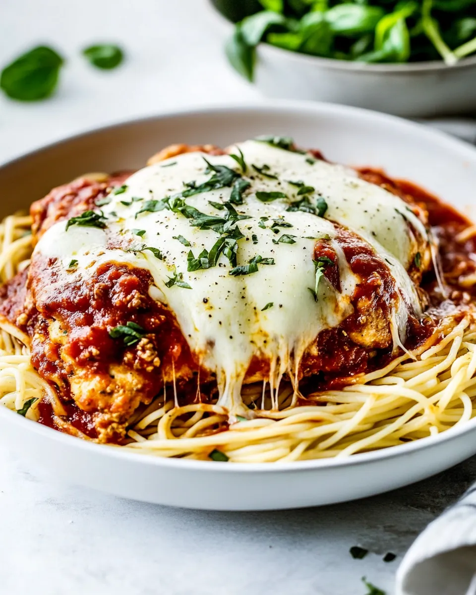 Classic Chicken Parmesan with 5 Minute Marinara dish photo