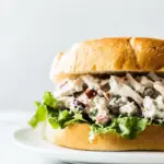 Homemade Chicken Salad Sandwich photo