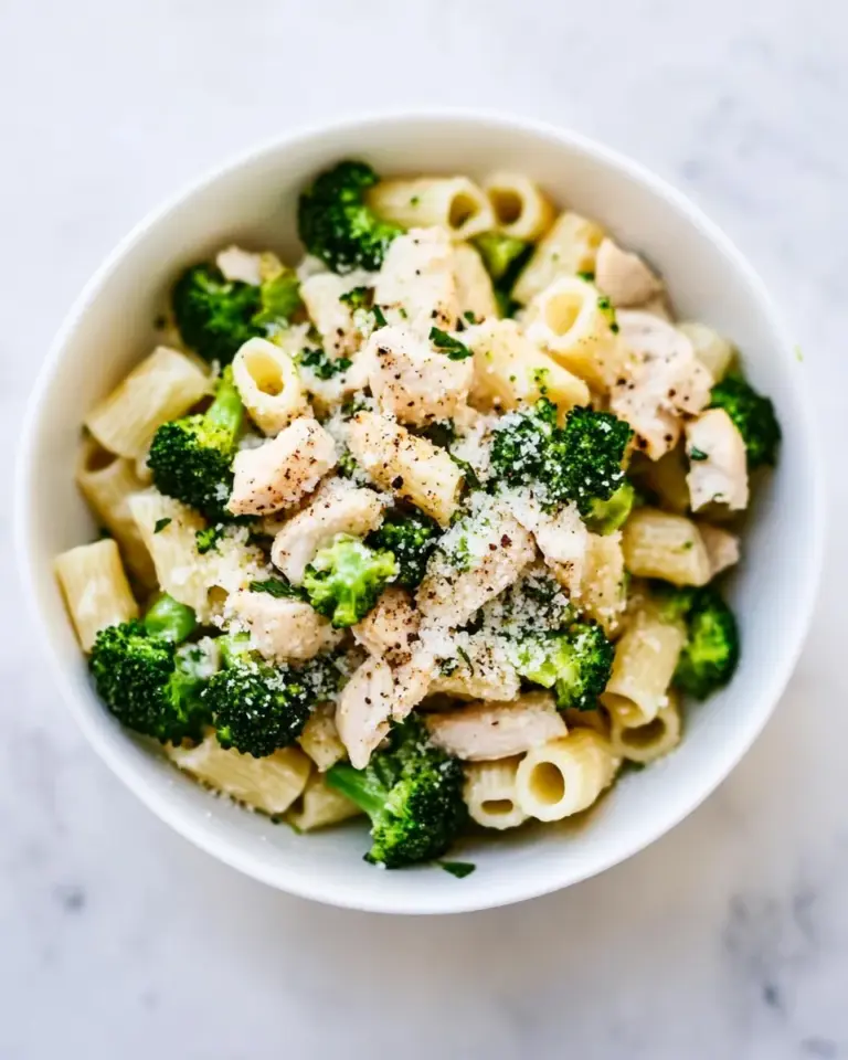 Homemade Chicken and Broccoli Pasta photo