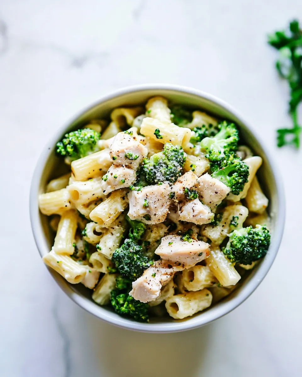 Classic Chicken and Broccoli Pasta image