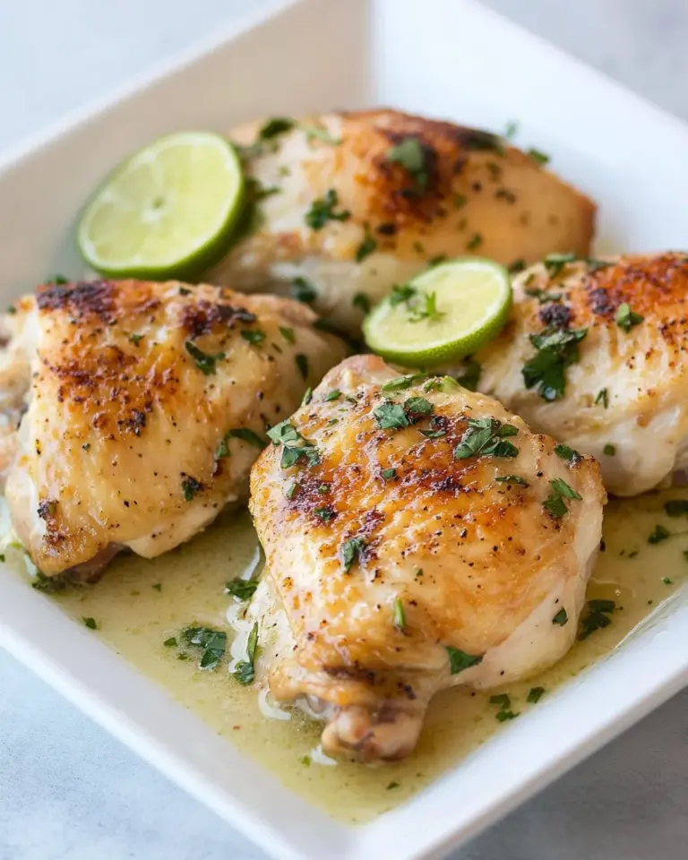 Easy Chicken with Lime Butter photo