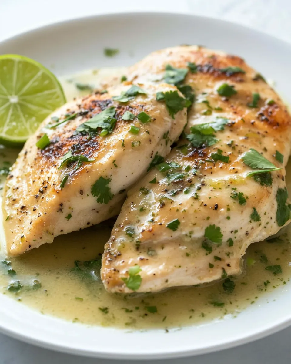 Delicious Chicken with Lime Butter image