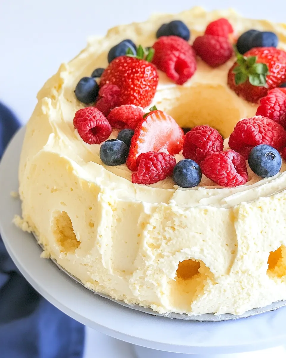 Homemade Chiffon Cake photo