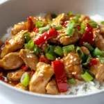 Homemade Chinese Chicken with Garlic Sauce photo