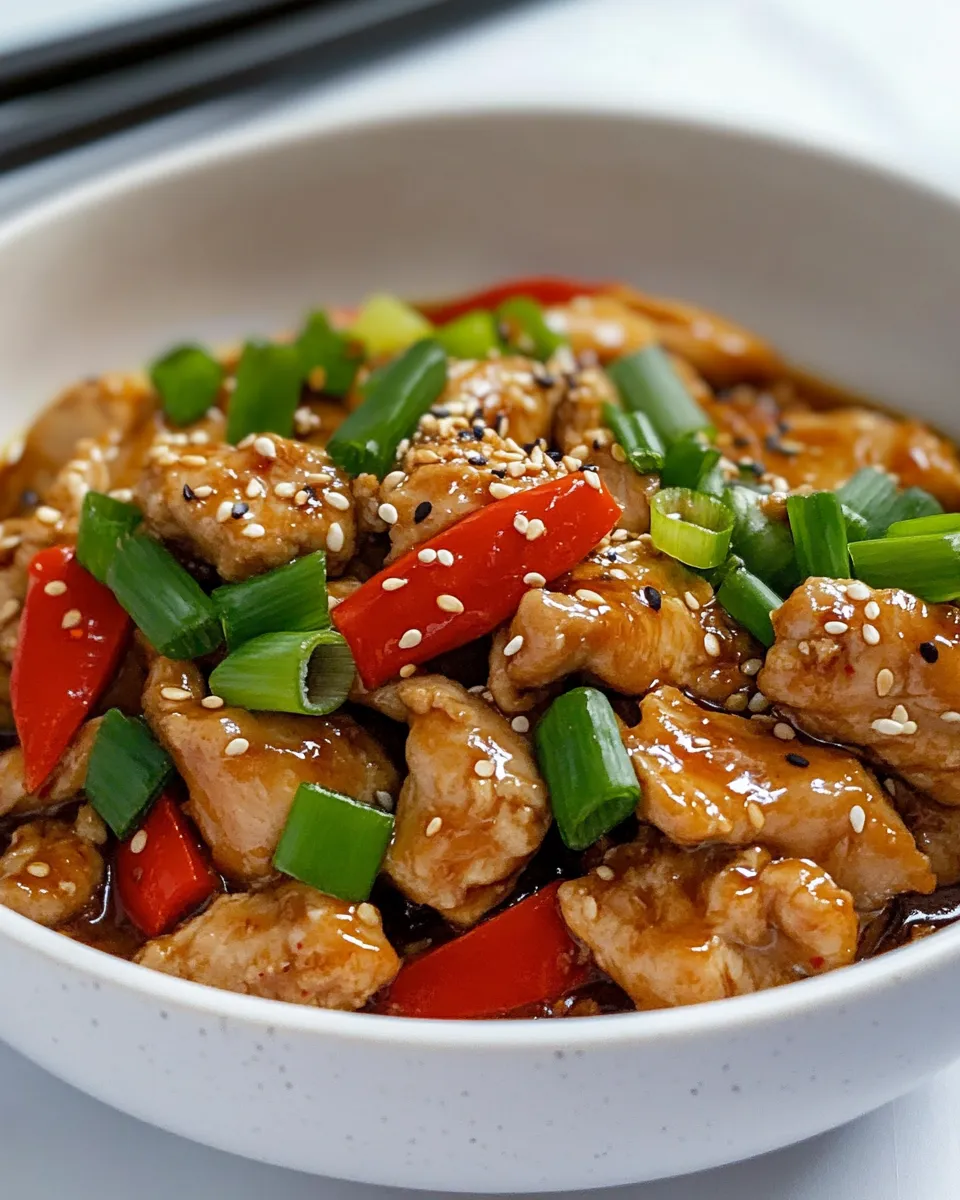 Classic Chinese Chicken with Garlic Sauce image