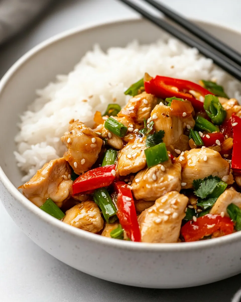 Easy Chinese Chicken with Garlic Sauce recipe photo