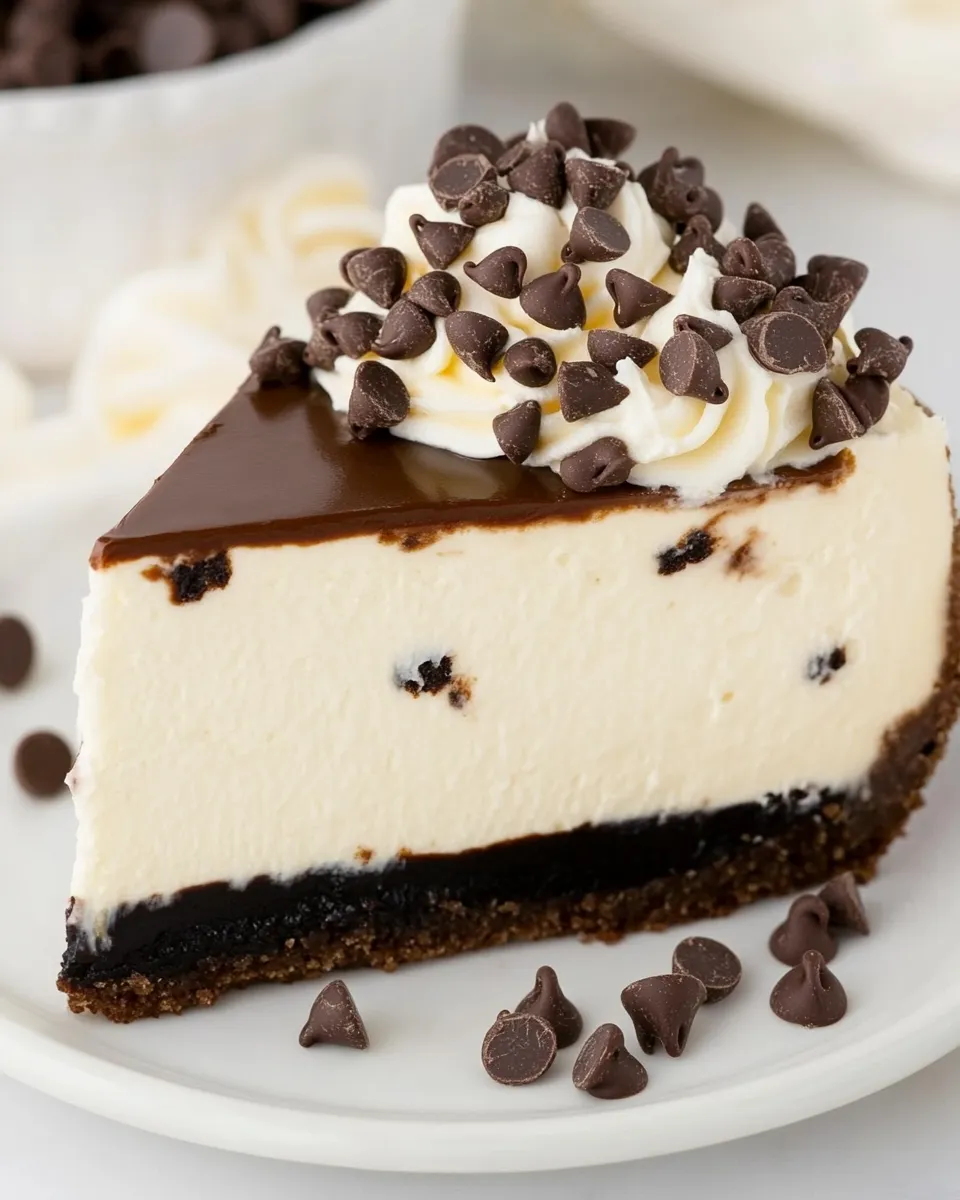Easy Chocolate Chip Cheesecake recipe photo