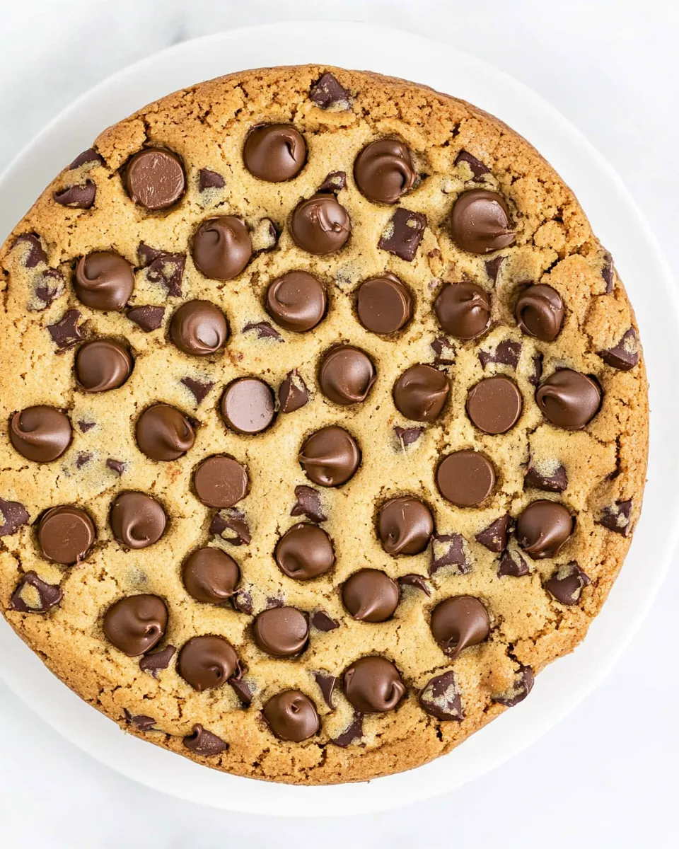 Delicious Chocolate Chip Cookie Cake shot