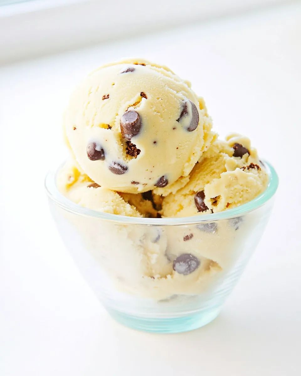 Classic Chocolate Chip Cookie Dough Ice Cream image