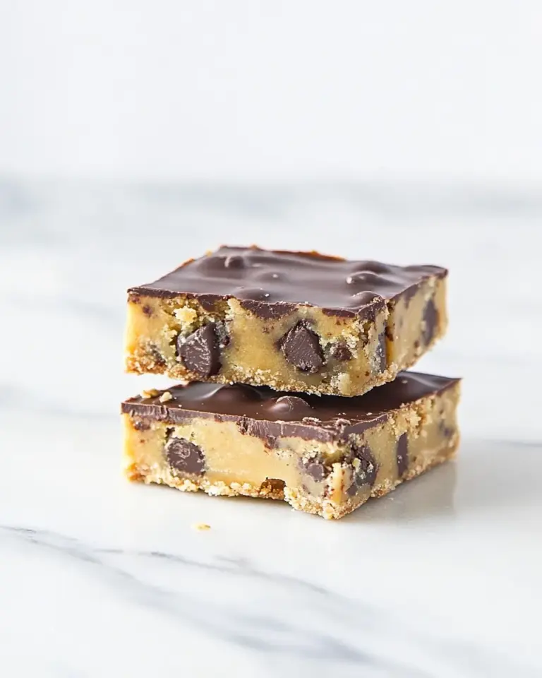 Homemade Chocolate Chip Cookie Dough Special K-Bars photo