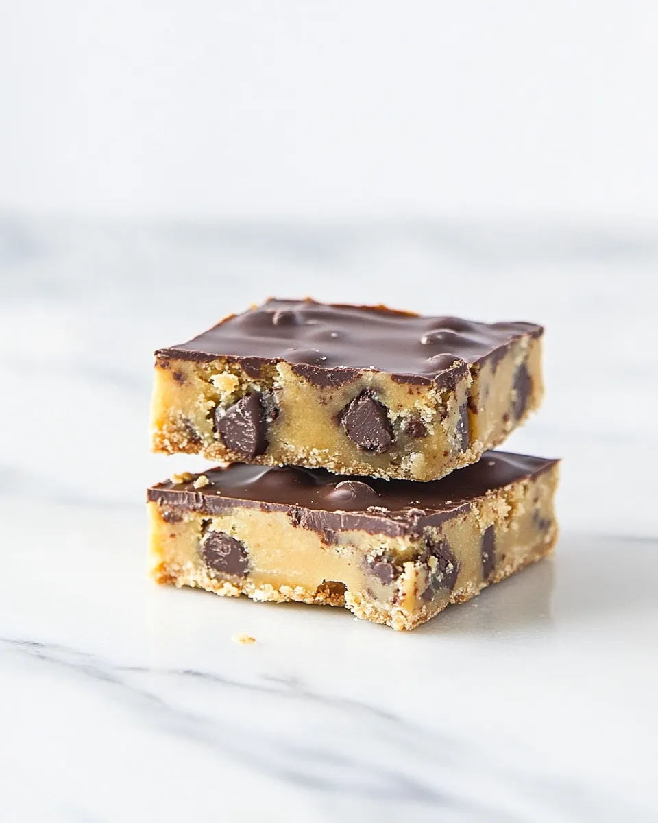 Homemade Chocolate Chip Cookie Dough Special K-Bars photo