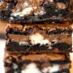 Homemade Chocolate Chip Cookie & Oreo Fudge Brownie Bar photo