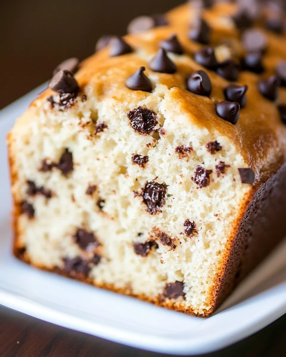 Easy Chocolate Chip Loaf recipe photo