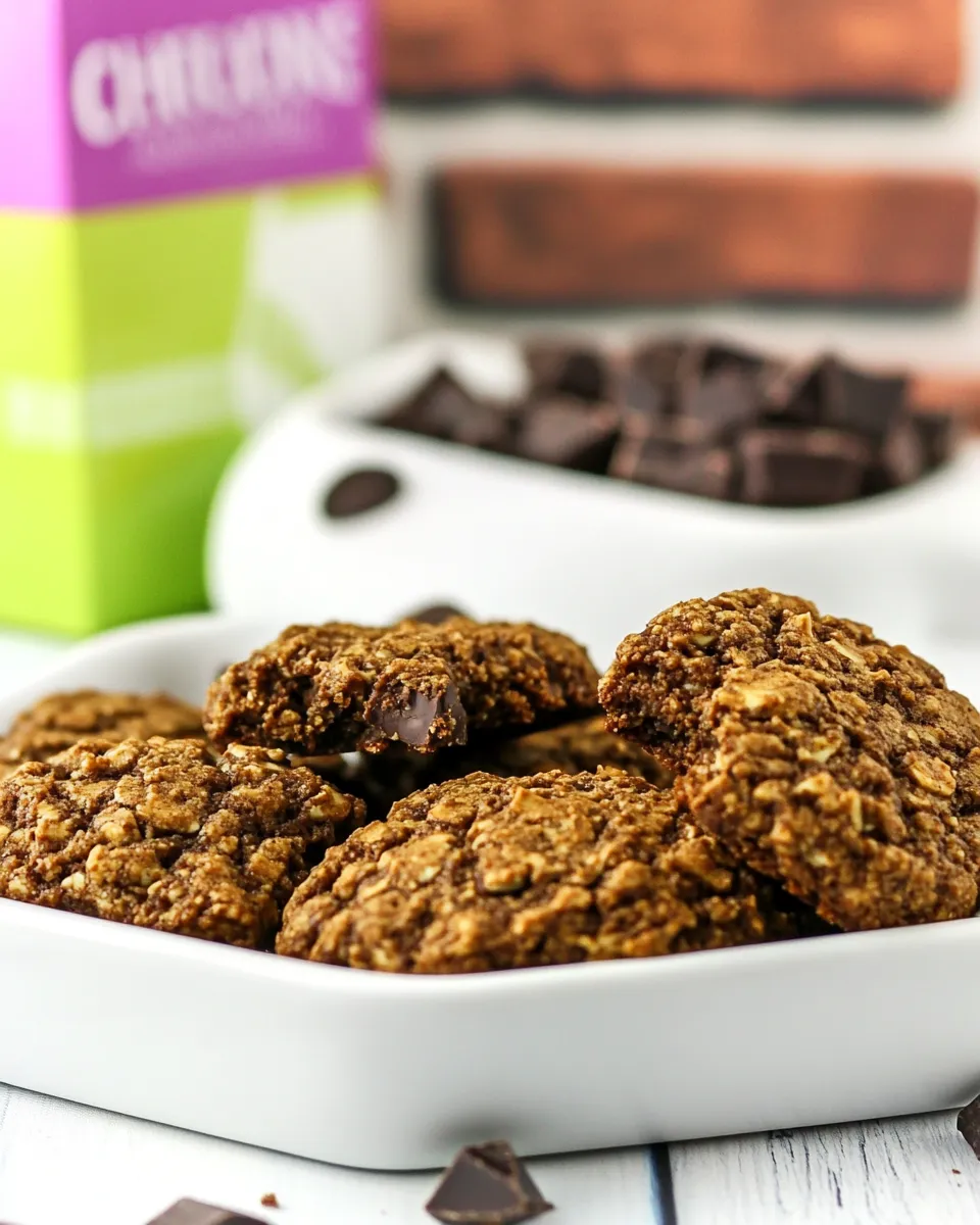 Homemade Chocolate Chunk Breakfast Cookies photo