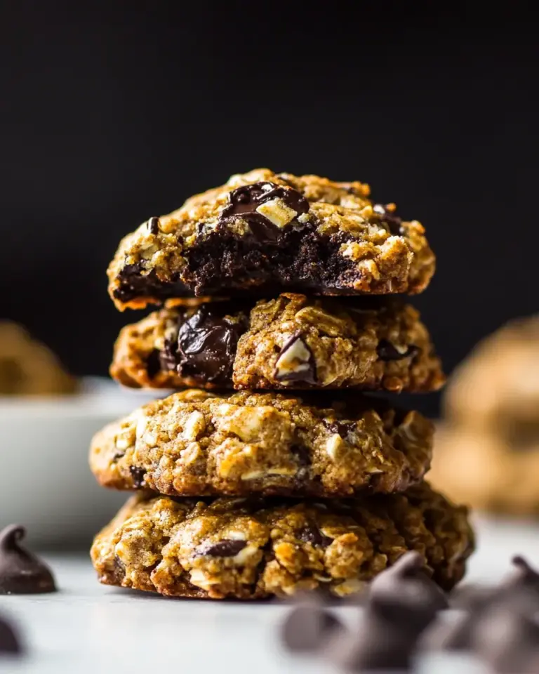 Homemade Chocolate Coconut Banana Bread Breakfast Cookies photo