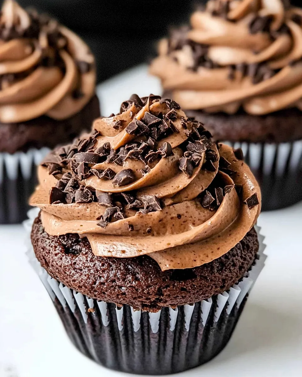 Classic Chocolate Cupcakes image