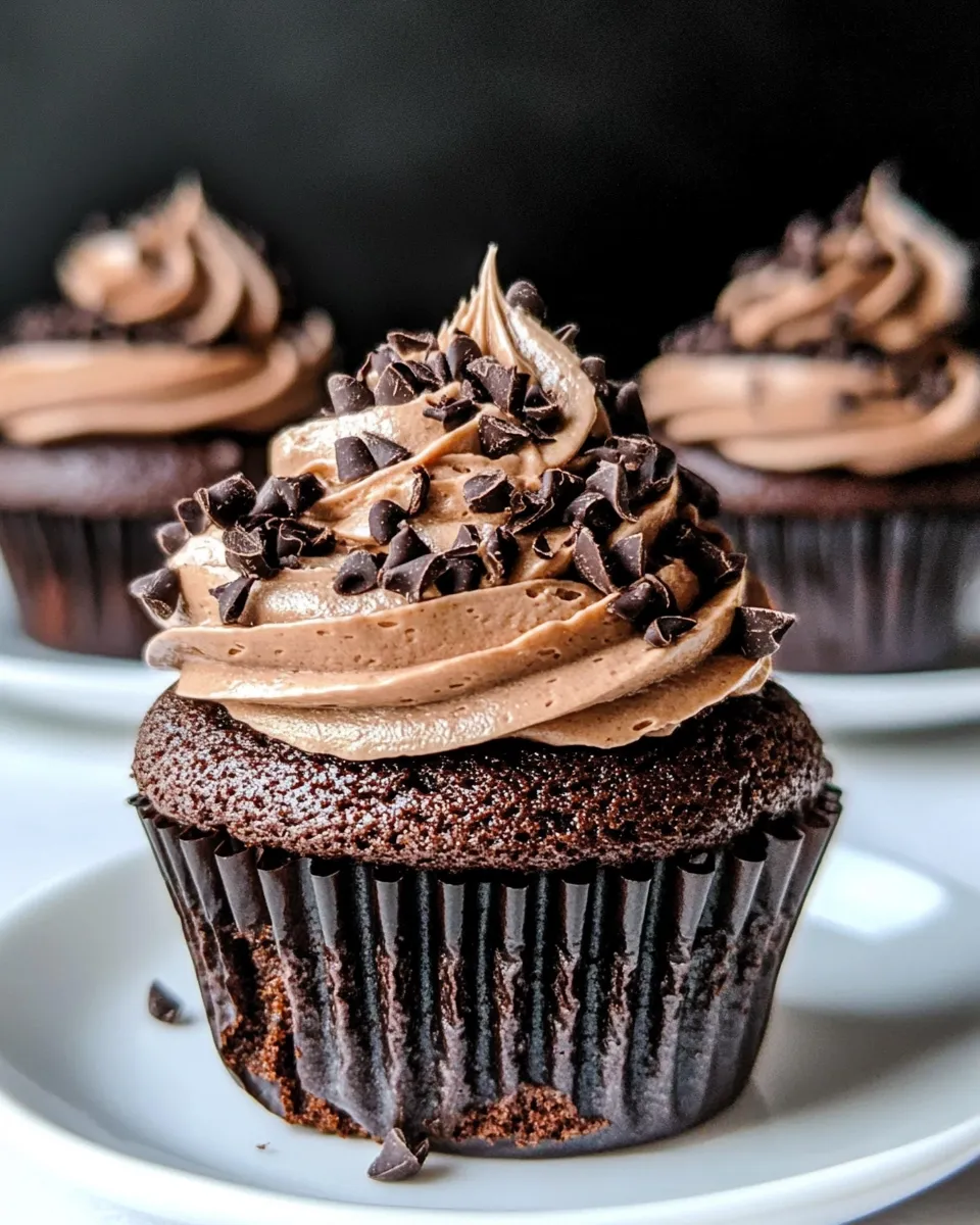 Easy Chocolate Cupcakes recipe photo