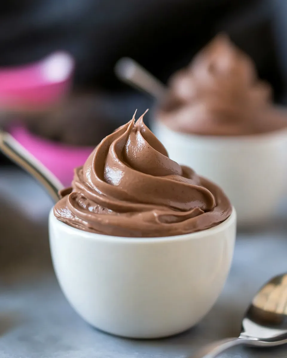 Easy Chocolate Frosting Shots recipe photo