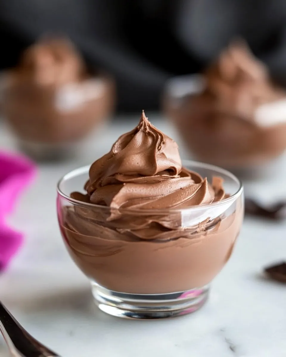 Delicious Chocolate Frosting Shots shot