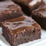 Homemade Chocolate Mascarpone Brownies photo