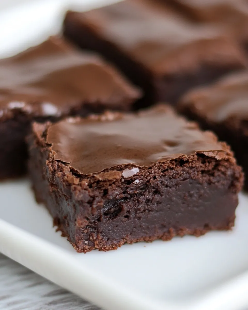 Classic Chocolate Mascarpone Brownies image