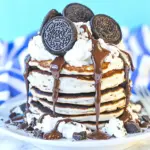 Homemade Chocolate Oreo Pancakes Recipe photo