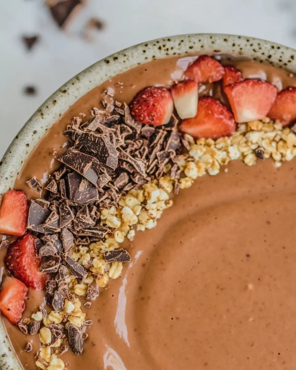 Classic Chocolate Smoothie Bowl image